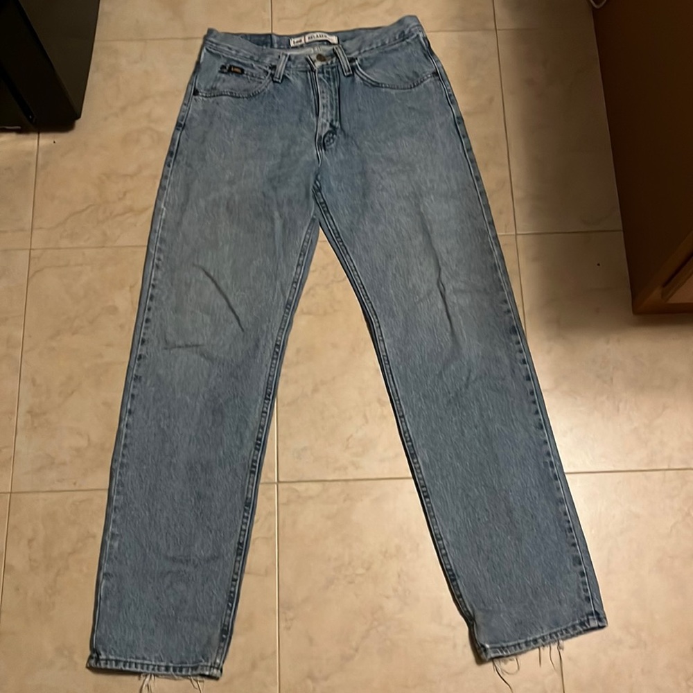 Lee relaxed fit light blue jeans 30x32